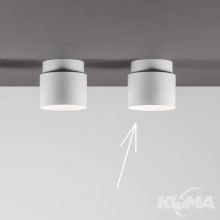 Reel_ON oprawa natynkowa śnieżnobiała 20W LED 3000K 1855 lm >90° CRI≥95 ściemnialna